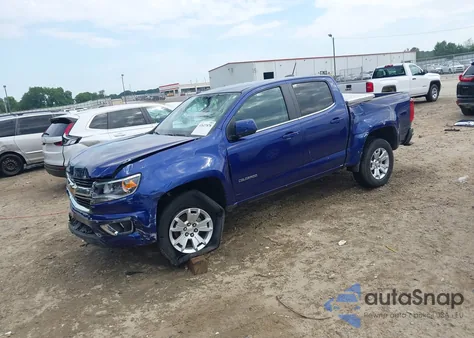 2016 Chevrolet Colorado Lt from USA, damaged, VIN 1GCGSCE35G1212944